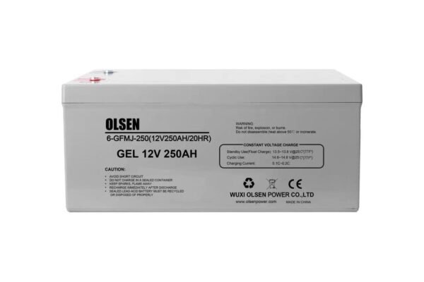 PowerVault 12V 250AH Gel Battery- Olsen power